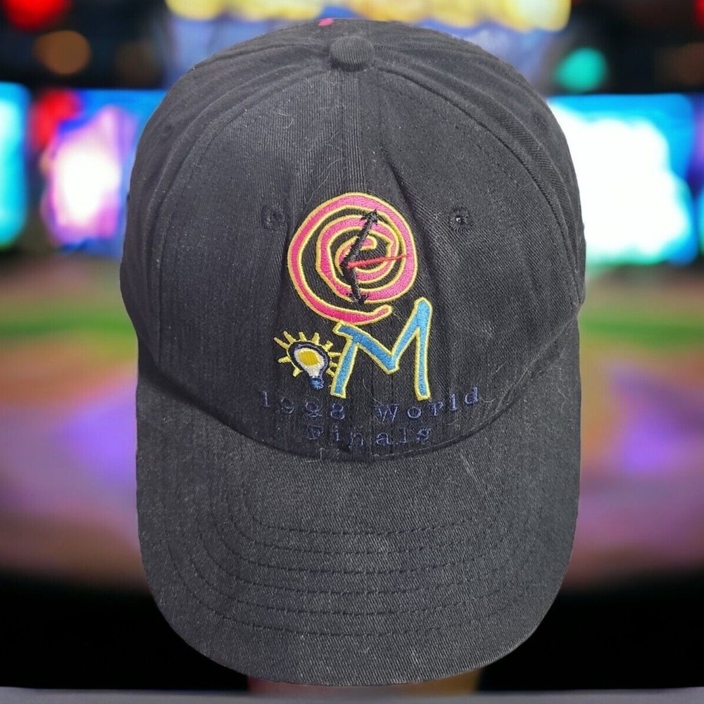 Vintage Disney Wide World of Sports 1998 World‎ Finals Hat Black Strapback Cap